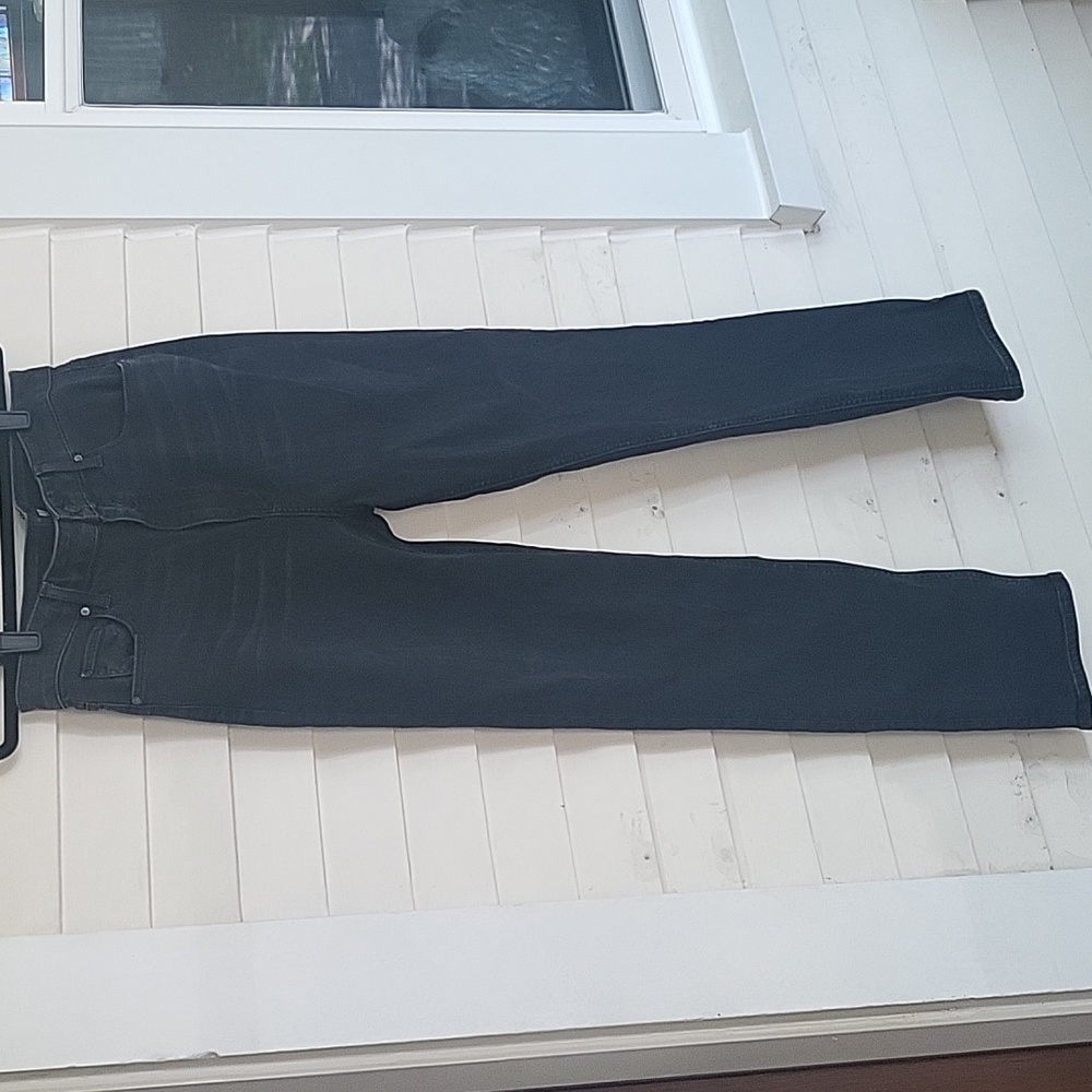Paige womens denim Sarah Slim 30 Black Shadow